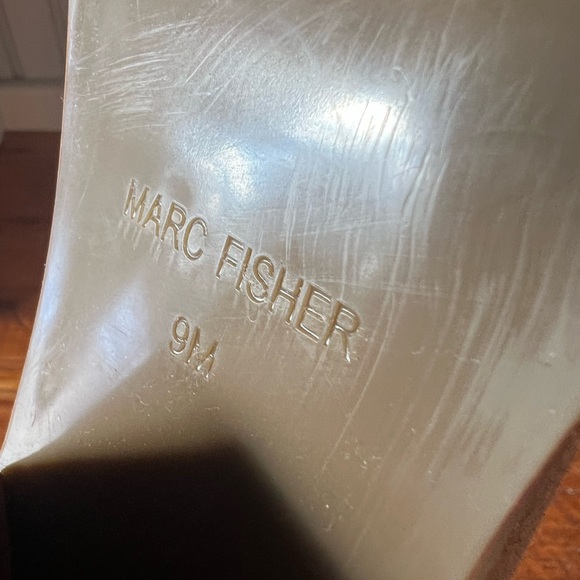 Marc Fisher Starburst Leather Cowboy Boots Cowgirl Boots Western Southwestern - Picture 9 of 10